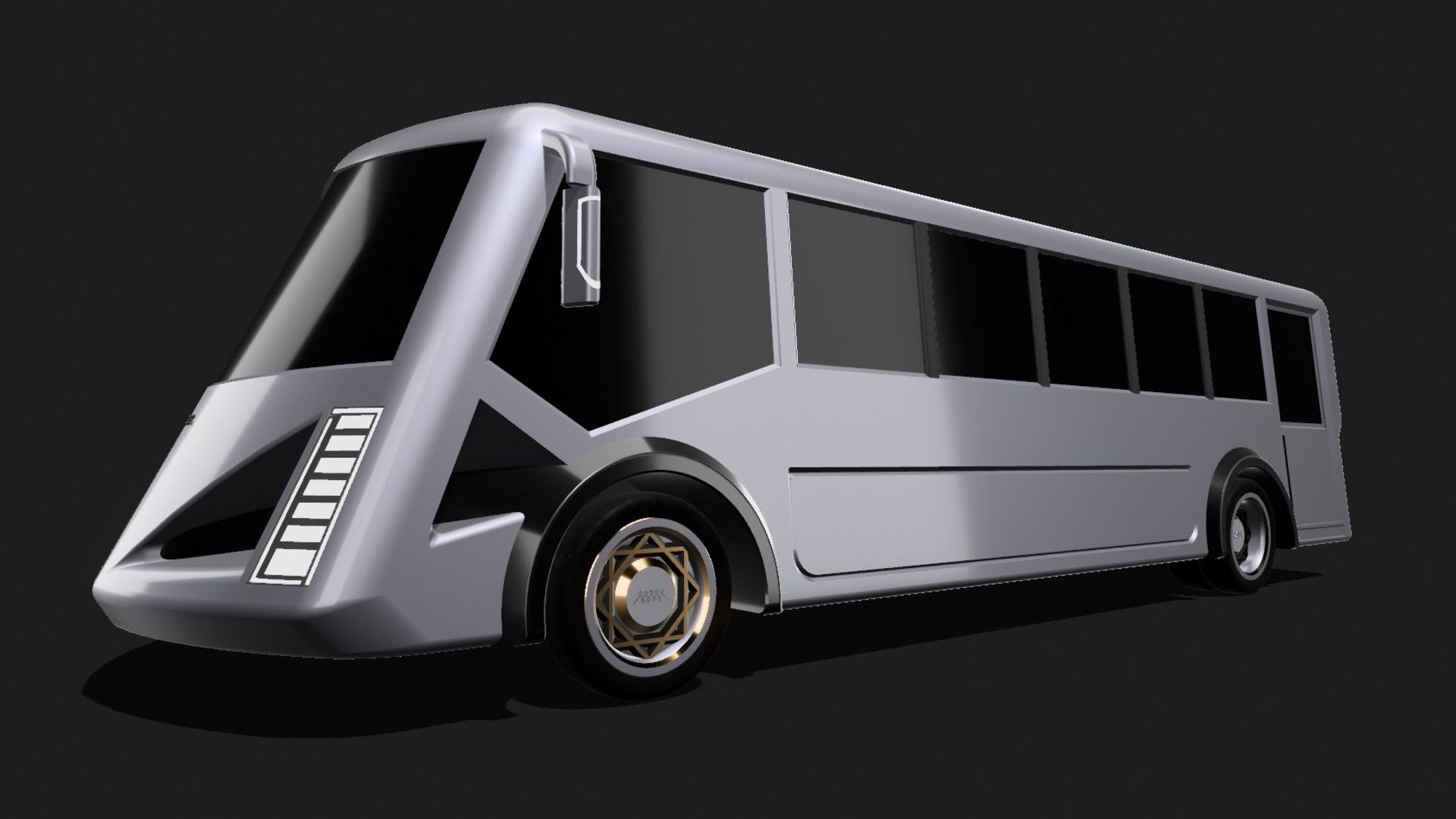 Free CL1M17 - Futuristic Electric City Bus 3D - TurboSquid 2555495