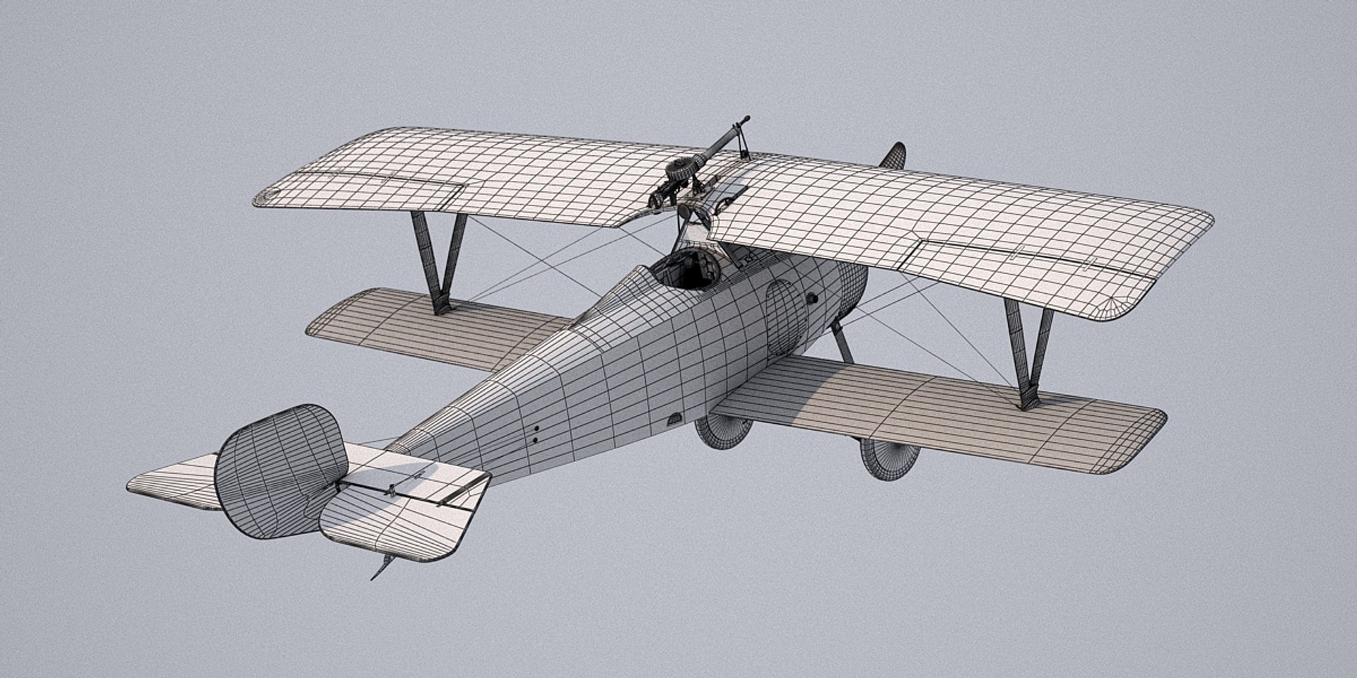 Behind the Scenes: Nieuport 17 Biplane - BlenderNation