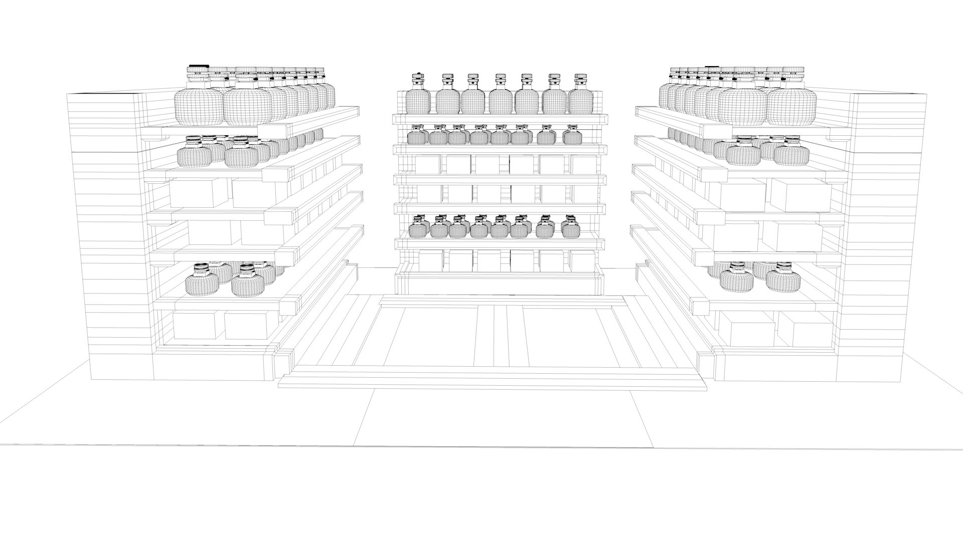 3D supermarket shelve model https://p.turbosquid.com/ts-thumb/iA/weNtK1/N8/store5/jpg/1687768526/1920x1080/fit_q87/df44f59b0704c707de96aee1b9b0509556ced418/store5.jpg