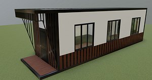 Container House Type 1 3D model