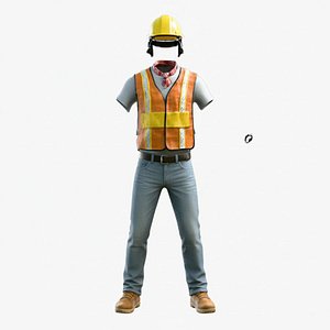 3D Clothing for Construction Workers model