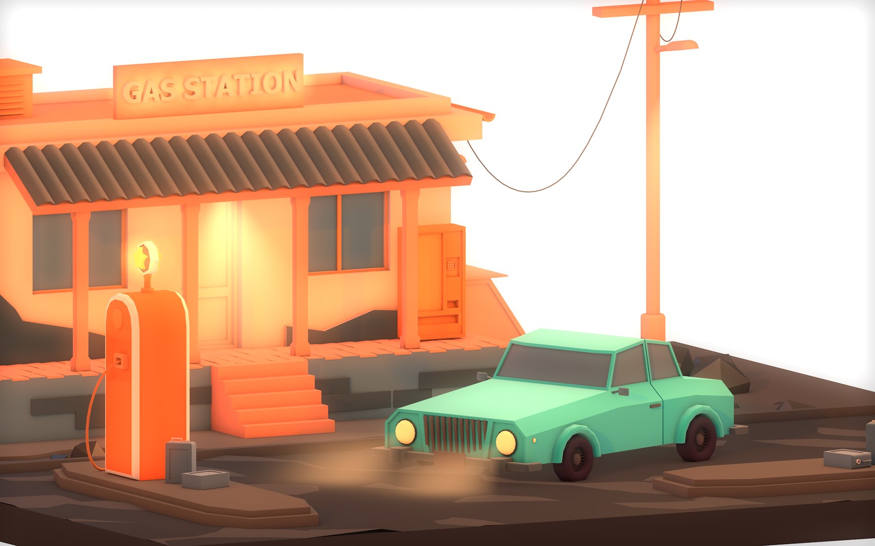 3D Gas Station Night Low Poly https://p.turbosquid.com/ts-thumb/iB/6JhkeW/8M/preview5/png/1638300826/1920x1080/fit_q87/d709433c95c05e71f218f7f7feb51777ad8fe9bf/preview5.jpg
