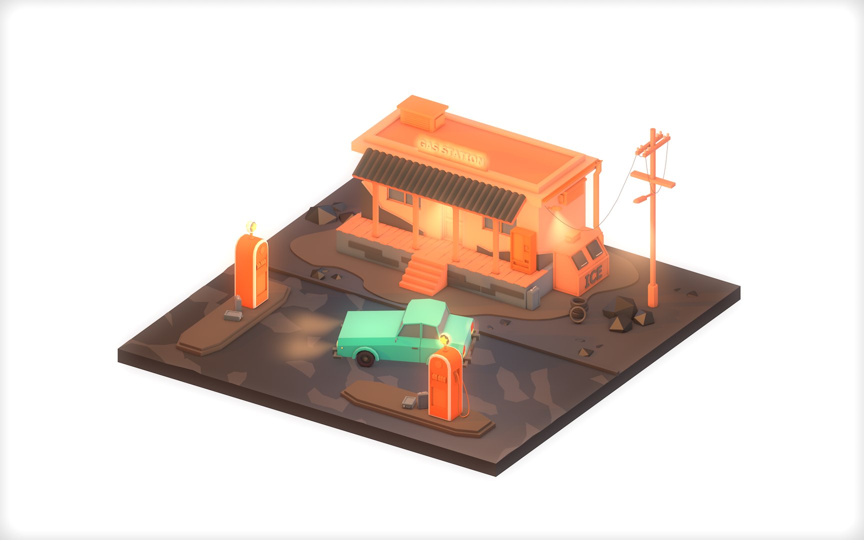 3D Gas Station Night Low Poly https://p.turbosquid.com/ts-thumb/iB/6JhkeW/xZ/preview1/png/1638300820/1920x1080/fit_q87/27fe460f4f3cf8d9c61a6817b01fe3c4c411da21/preview1.jpg