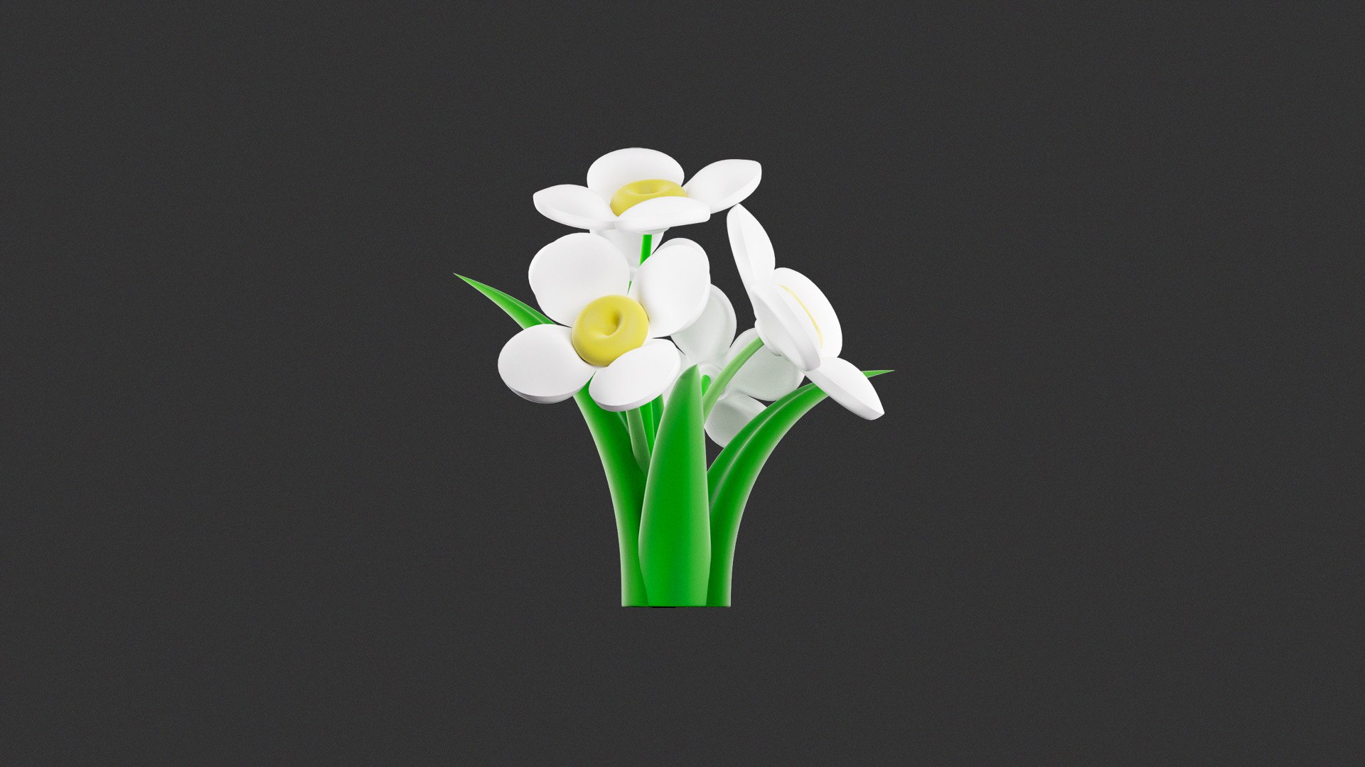 3D Cartoon Flower Daffodil Bunch https://p.turbosquid.com/ts-thumb/iB/76jLqo/tH/daffodilbunch_turbosquid_product_16x9_04/jpg/1708481460/1920x1080/fit_q87/24ac3381cd77982298f063fe5be91d2a10e319bd/daffodilbunch_turbosquid_product_16x9_04.jpg