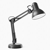 Modern Study Desk Lamp Black