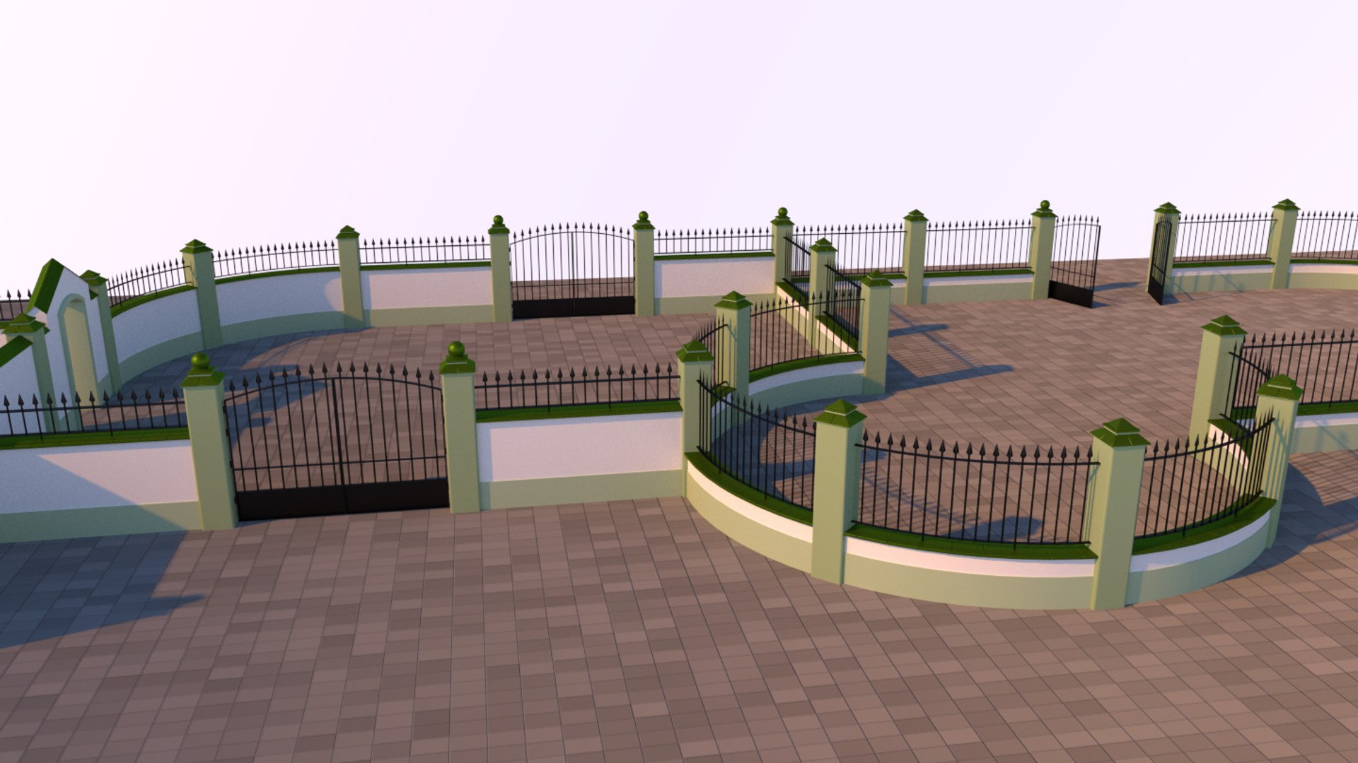 3D model outdoor walls fences gates https://p.turbosquid.com/ts-thumb/iB/Iw9Wci/4HY3fswB/verjas07/jpg/1495466793/1920x1080/fit_q87/65f9cbd182142e3224cb85063df6e428b51f7331/verjas07.jpg