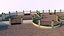 Modular fences, gates and walls