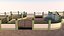 Modular fences, gates and walls