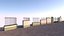 Modular fences, gates and walls