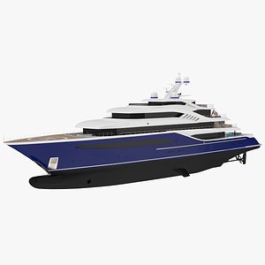 3D model Vento Yacht Dynamic Simulation
