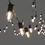 Guirlande de bougies noires modifiable