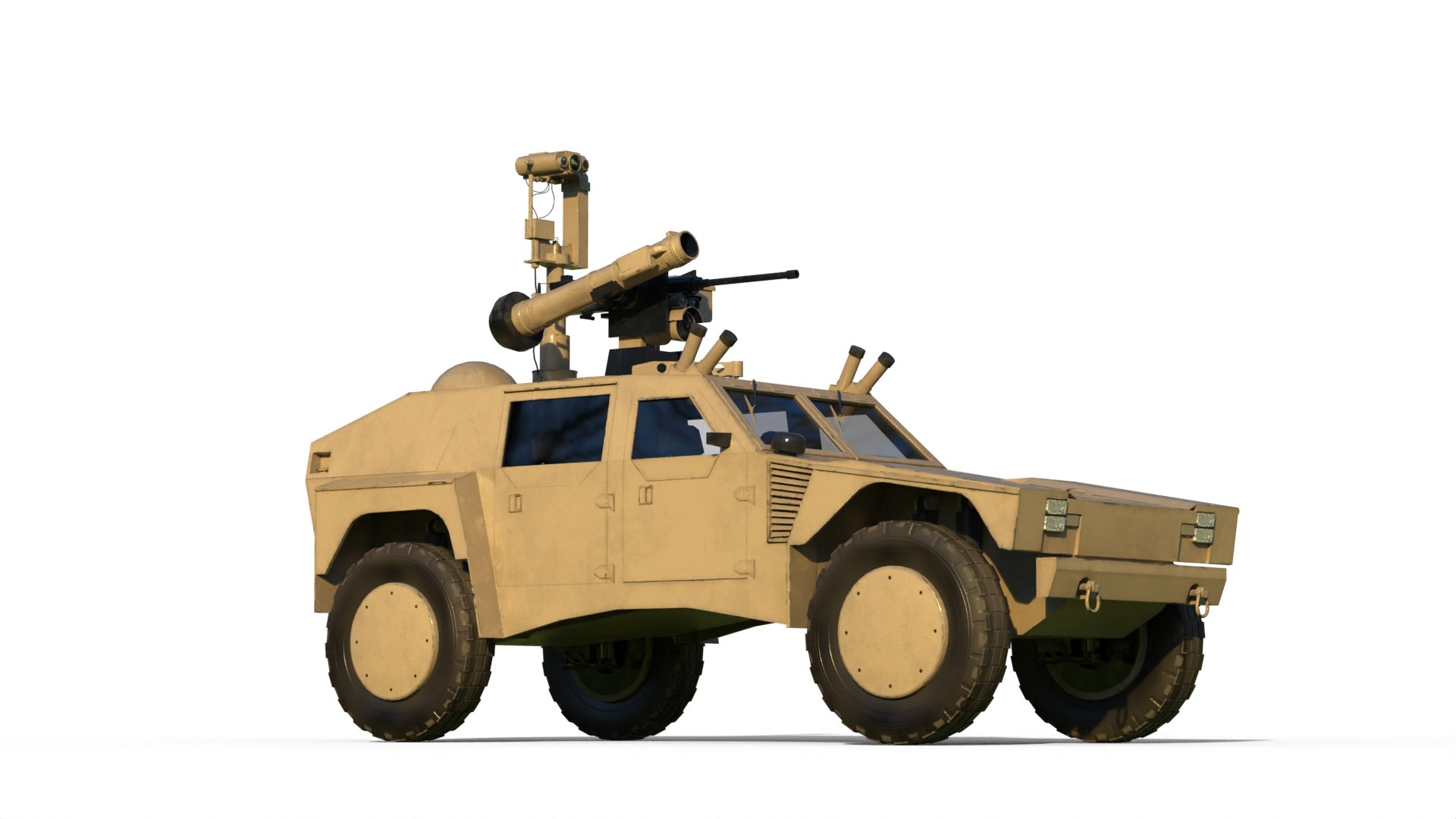 RST-V Shadow Hybrid Tactical Vehicle 3D - TurboSquid 2300941