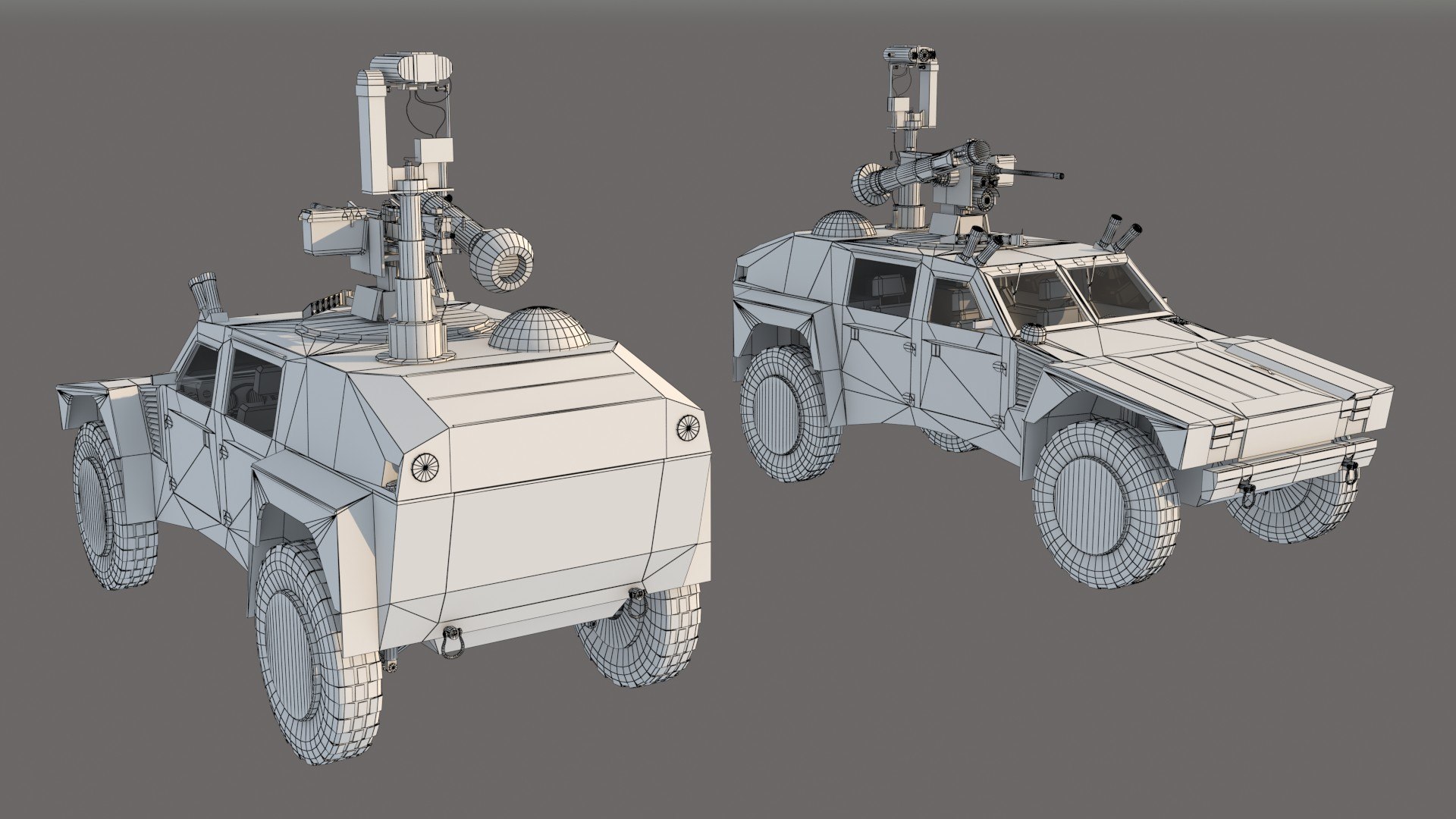RST-V Shadow Hybrid Tactical Vehicle 3D - TurboSquid 2300941