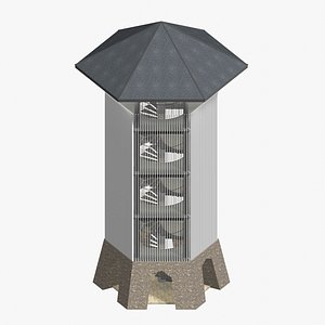 3D Tropical pavilion 26A63