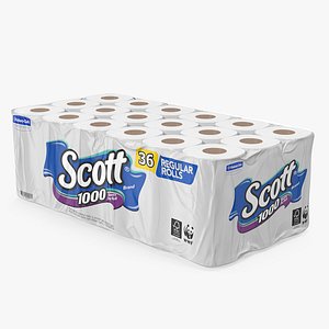 3D scott toilet paper roll