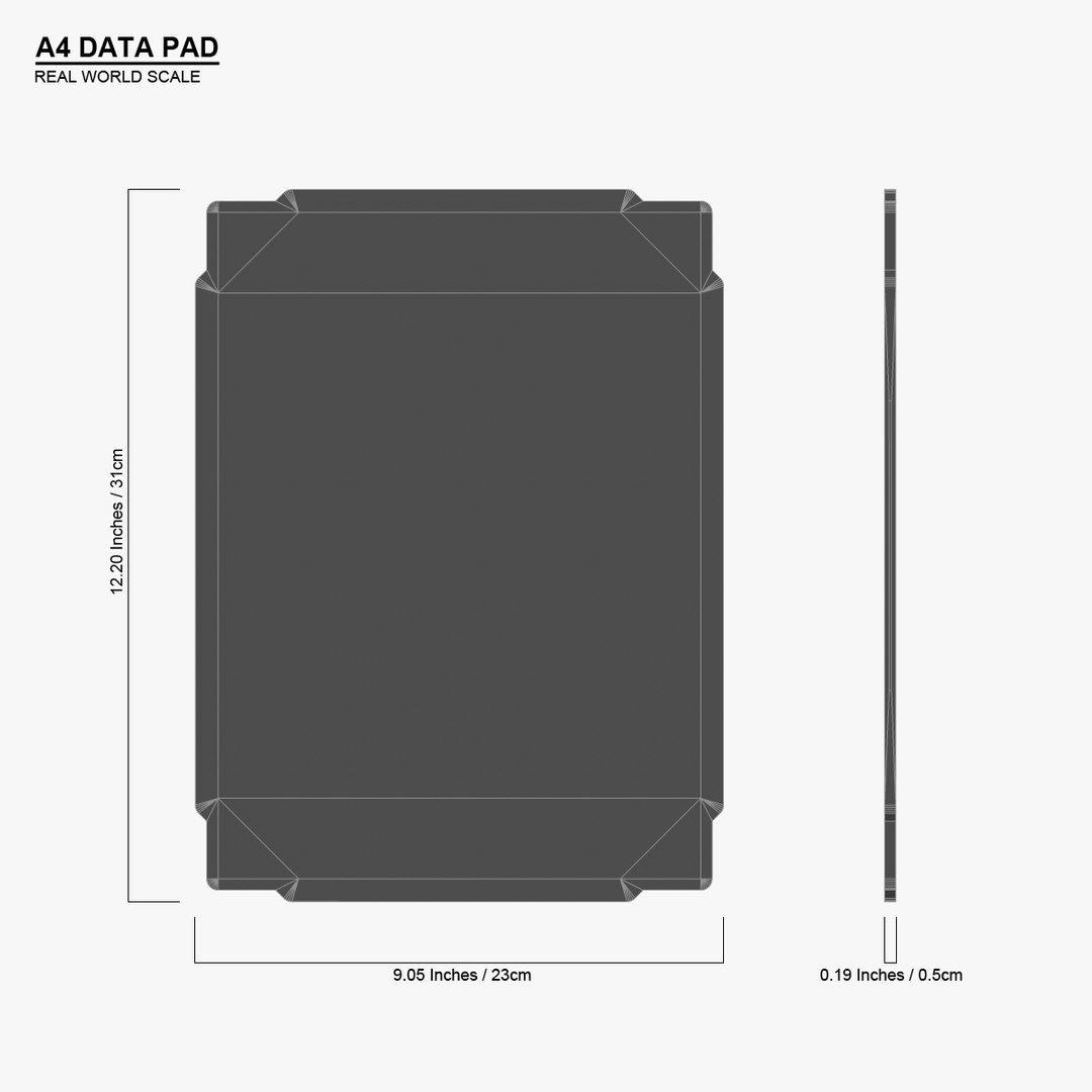 a4 data pad tablet 3d model https://p.turbosquid.com/ts-thumb/iB/aT46Yz/m8KvQbYk/a4datapad_scale/jpg/1364518248/1920x1080/fit_q87/f0a71ee1d56d1f3beb0f1ba6da3a785a297f639e/a4datapad_scale.jpg