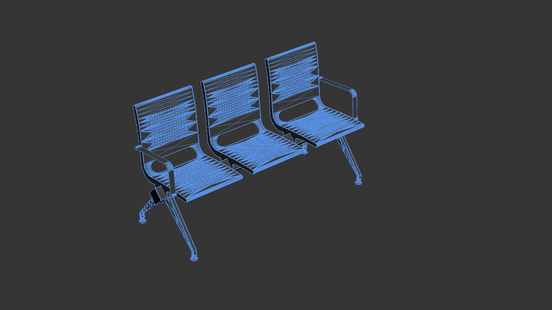 Bench Model - TurboSquid 1731573