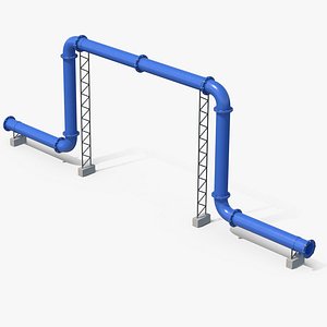 Blue Gas Pipeline model