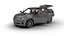 Modello 3D della Renault 5 E-Tech 2025 Roland-Garros HQ