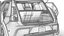 Modello 3D della Renault 5 E-Tech 2025 Roland-Garros HQ