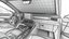 Modello 3D della Renault 5 E-Tech 2025 Roland-Garros HQ