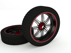 tyre 3d obj