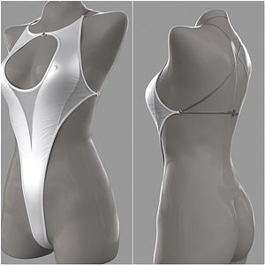 Swimsuit 13 3D model