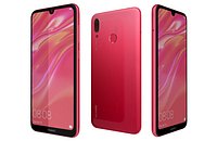 Huawei Y7 2019 Coral Red Low Poly