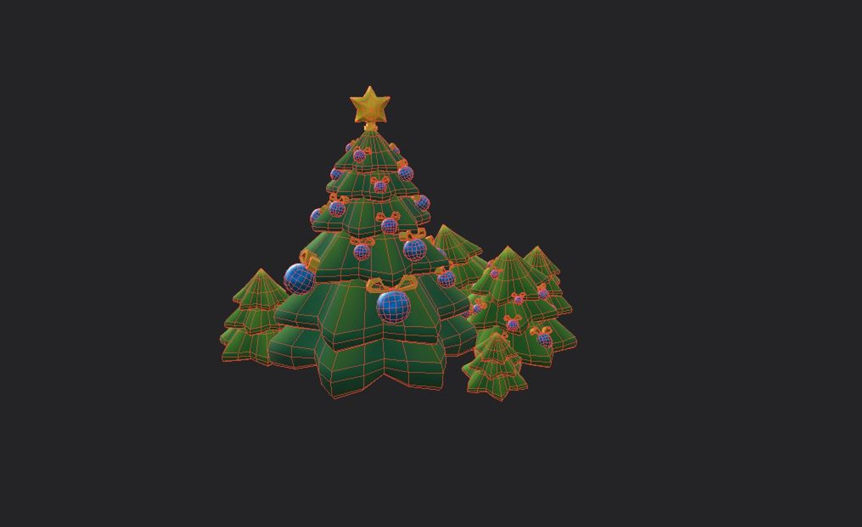 Christmas tree 3D model TurboSquid 1631666