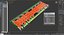 DDR4 SDRAM with Radiator