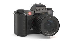 3D model Leica SL3-S Camera with Summicron-SL 50mm