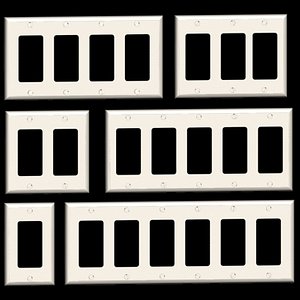 plate set 6 outlet 3d model