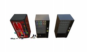 Vending Machine Pack 3D model