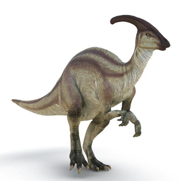 parasaurolophus rigged 3d ma