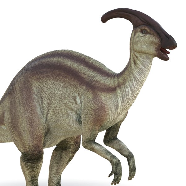 parasaurolophus rigged 3d ma