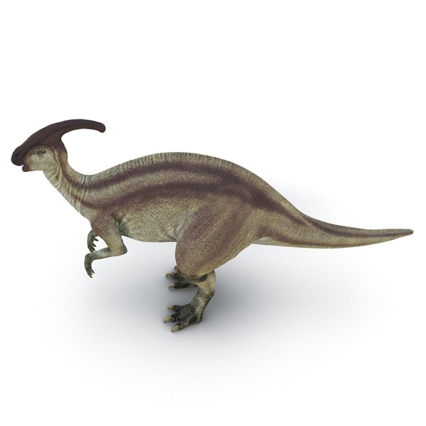 parasaurolophus rigged 3d ma