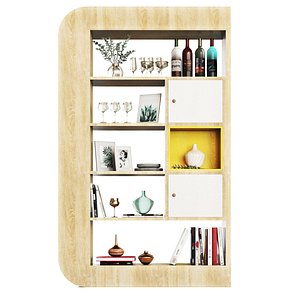 Decorative Shelves-Minh Tri 3D model