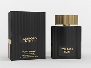 tom noir pour femme 3D model