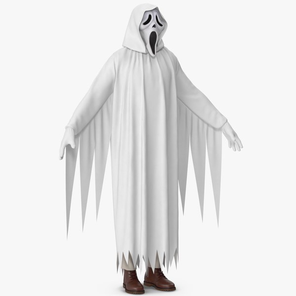 3D Halloween Costume Ghostface 2