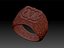 3d finger ring model