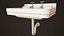 Accesorios de baño y fregadero victorianos - PBR Game Ready
