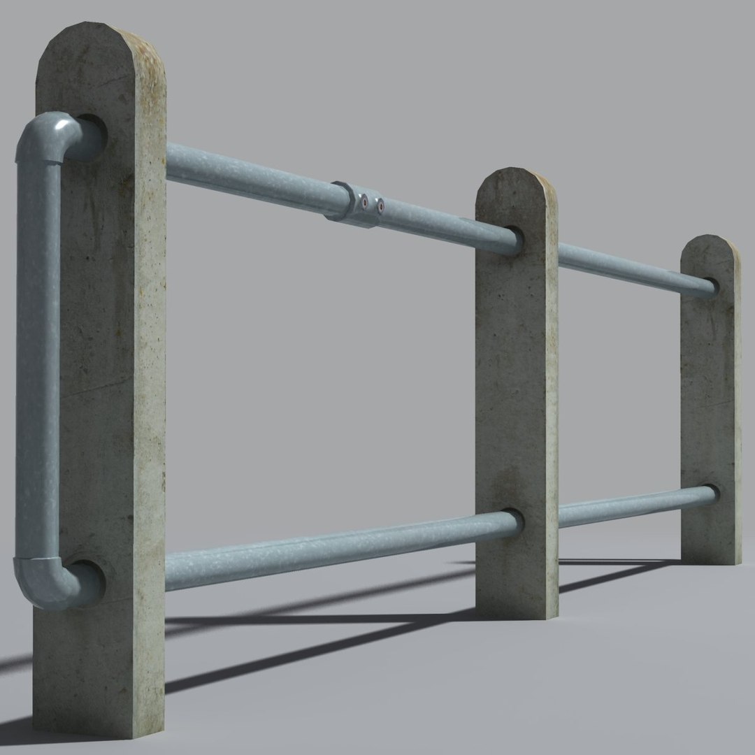Max Concrete Posts Railings