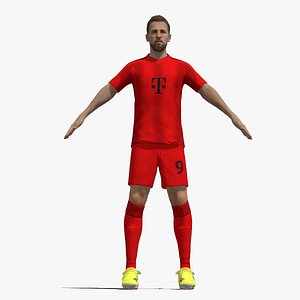 T-Pose Rigged Harry Kane Bayern Munchen 24-25