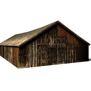 3d village shed