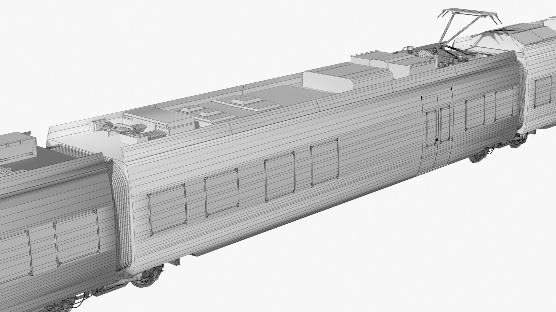 Coradia Nordic - Alstom X62 - Swedish Norrtag Passenger Train Model ...