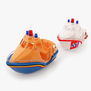 Kiddie Ride Small Life Boat