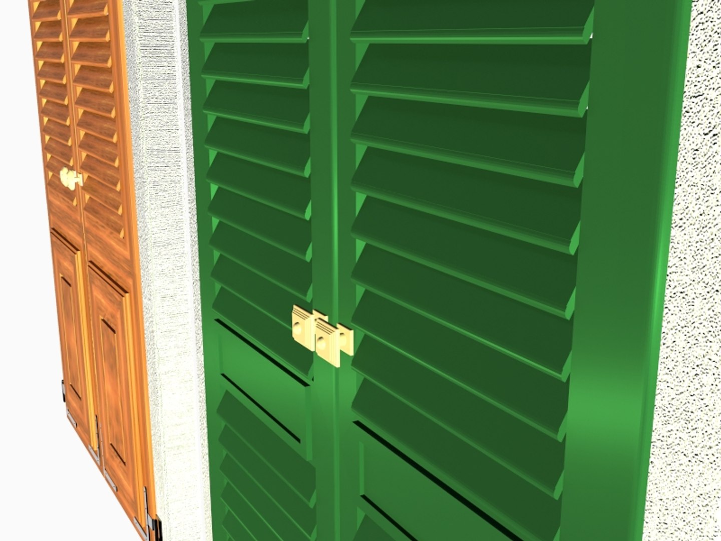 3d Shutters Doors