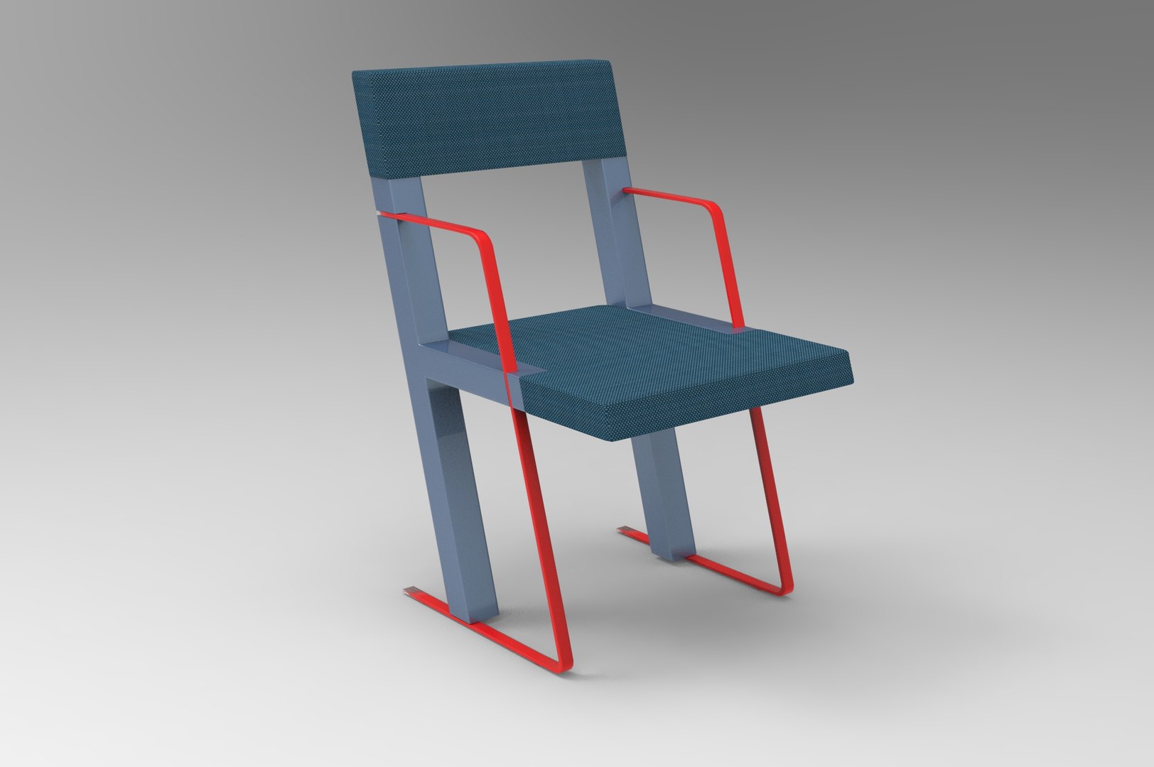 【L】postmodern chair AMERICAN LEATHER Postmodern Style Leather Chair | Grandview