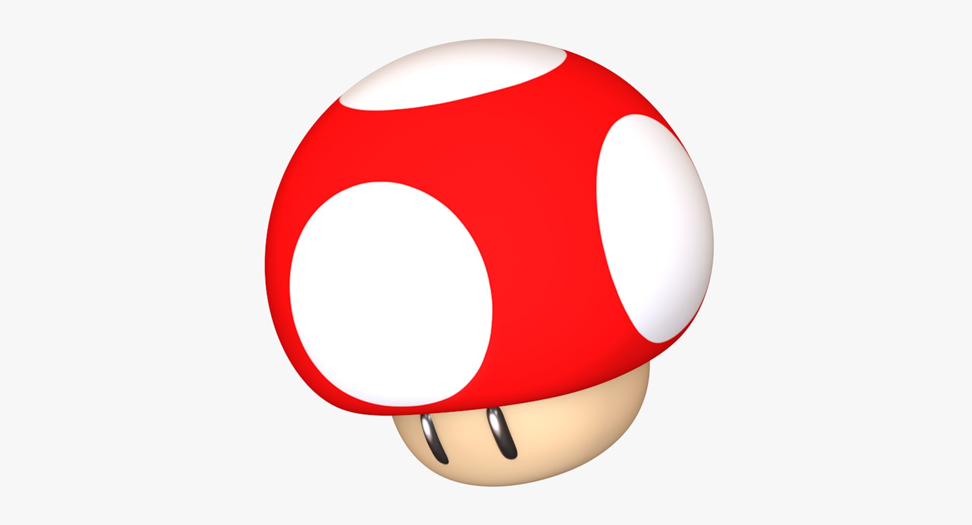 Super mushroom mario assets 3D - TurboSquid 1380808