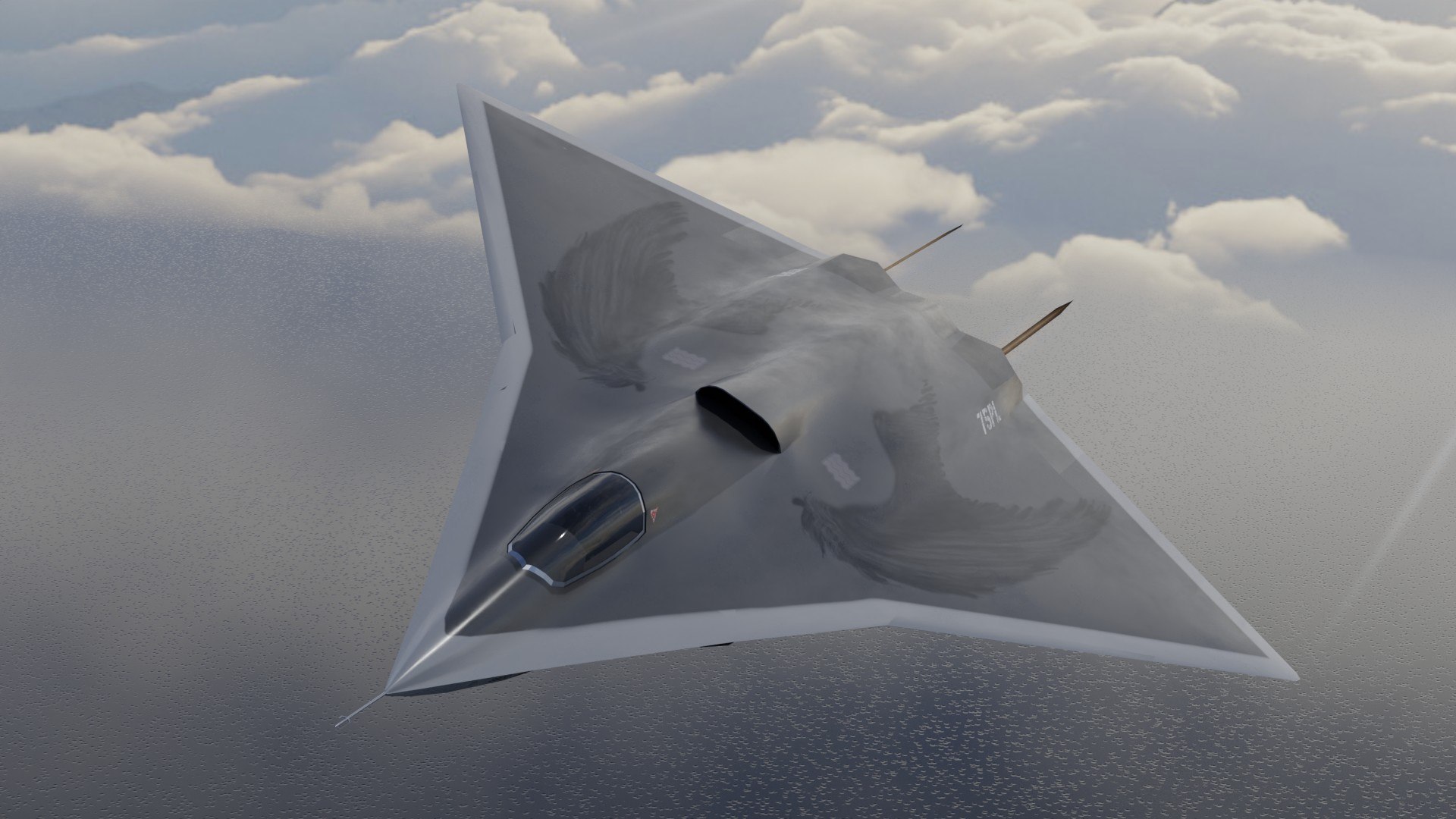 Chengdu J-36 Venom 3D model https://p.turbosquid.com/ts-thumb/iC/bckr6D/6P/preview12/jpg/1735937127/1920x1080/fit_q87/4a999f259c216ec66527b277fe22a555ac1bd444/preview12.jpg